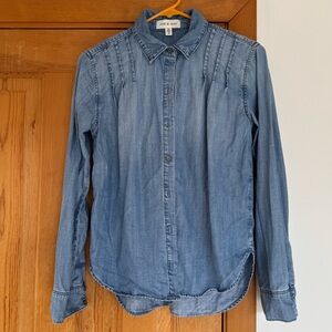 Cloth & Stone Tencel Chambray Button Down Shirt